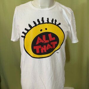 Nickelodeon All That Kenan Thompson Amanda Bynes Men's White T Shirt Small 2018